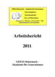 Herunterladen: GEFAS Arbeitsbericht 2011.pdf Dateivorschau: GEFAS Arbeitsbericht 2011.pdf
