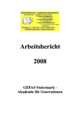 Herunterladen: GEFAS Arbeitsbericht 2008.pdf Dateivorschau: GEFAS Arbeitsbericht 2008.pdf