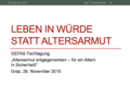 Dateivorschau: PPPLebeninWürdestattAltersarmutThomasKarasek.pdf